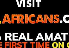 Ebony Babe Loves Huge Cock!