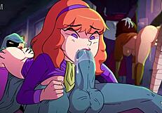 Mystery bang involves cartoon group orgy