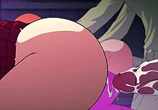 Mystery bang involves cartoon group orgy