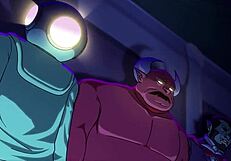 Mystery bang involves cartoon group orgy