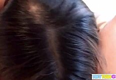 brookeskye licks brunette asian teen to orgasm in pov