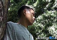 Straight twinks cumming in reality show!