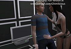 Anal sex and riding in a threesome with my girlfriend’s hot stepmother