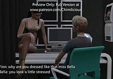 wild threesome with my girlfriend and her sexy stepmom