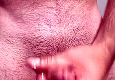 watch that hard cock explode in orgasm during intense masturbation!