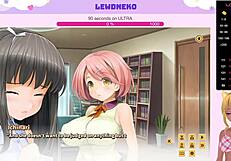 vtuber lewdneko moaning in love cubed game part 9