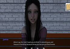 playing basketball with shauna in wvm 4.