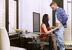 Cheating Tutor Fucked Hard!