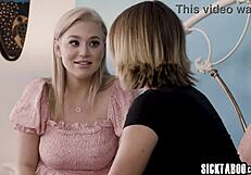 teen blake blossom studying then fucks with big tits lesbian gabbie carter