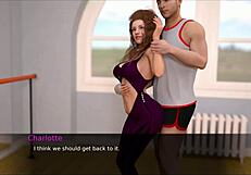 nursing back to pleasure 73: getting it on with sexy redhead in the gym?