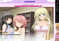 vtuber lewdneko moaning in love cubed game part 9