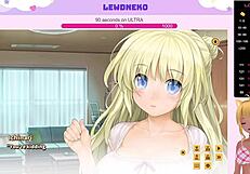 Vtuber Lewdneko voihkii rakkauskuutio pelissä osa 9