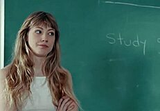 Young Lesbian Teen Licks Teacher's Pussy for Grades