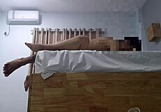 Burmese girl stands for intense missionary sex