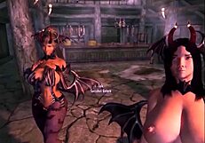 Erotic Scriptures Scene 1 and 2 With Triss and Succubus