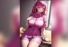 Kazuma's wild hentai story unfolds with intense twists