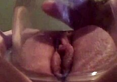 pumped pussy looks swollen