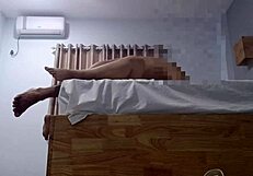 Burmese girl stands for intense missionary sex