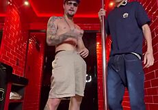 the young guy says, 'i gave my ass to the favela uber driver'