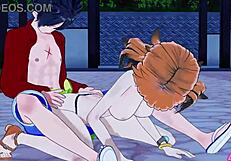 koikatsu rufy and nami in one piece hentai with blowjob and cumshot