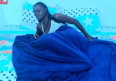 damn, how’s this hot black girl takin’ that huge black cock in the garage?