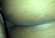 Amateur Black Couple Enjoys Bent Over Doggystyle Ass Fucking at Home