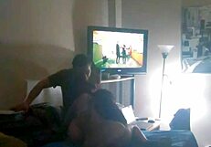 Is This Sexy Latina Cheating In Her Socks?