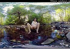 Redhead Milf Carmen December Teases with Dildo Insertion in Solo Play