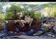 Redhead Milf Carmen December Teases with Dildo Insertion in Solo Play