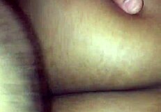 Amateur Black Couple Enjoys Bent Over Doggystyle Ass Fucking at Home