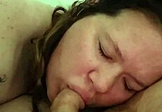 Slutslave1975 Feels Ecstasy Sucking Big Cock Deeply