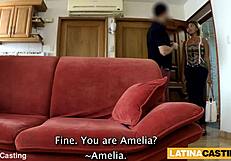 Big Ass Amateur Brazilian Slut Creamed in Rough Anal Casting