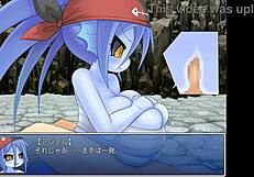 Imp shows off her big tits in detail