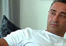 Marina Gold Deepthroats and Blows New Roommate's Monster Cock in Dorm