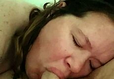 Slutslave1975 Feels Ecstasy Sucking Big Cock Deeply