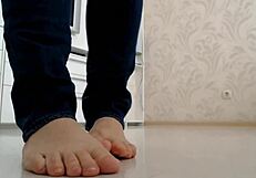 Pov - You Have To Go In Bare Feet