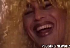 open your cheeks and get ready for my strapon