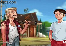 Summertimesaga - if the barn shakes do not enter it e2 36 with big ass hentai action