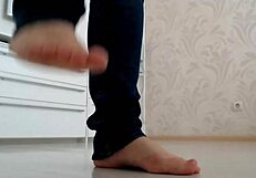 Pov - You Have To Go In Bare Feet