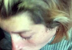 Deepthroat Sucking Cum Swallow for Breakfast Sloppy