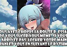 Feeling Aroused As Aqua Judges Your Perversion Level In Femdom JOI