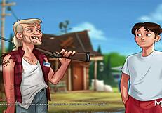 Summertimesaga - if the barn shakes do not enter it e2 36 with big ass hentai action