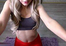 Sexy girl sucks big dick pov after work.