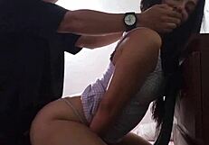 A gay man’s friend seduces his girlfriend and gives her a hot creampie