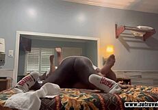 A bald and fat Puerto Rican slut from Compton allows me to remove the condom