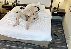 petite teen rides cowgirl style