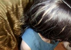 This Latina secretary moans during her job interview with oral and creampie.