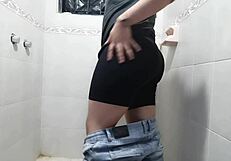 why are you masturbating in the bathroom with a vibrator, pt1?