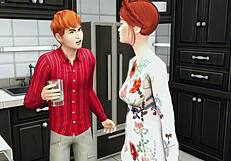 Free - Mature Woman Catches Her Stepson Masturbating In His Room And Offers To Help Him By Having Sex With Him