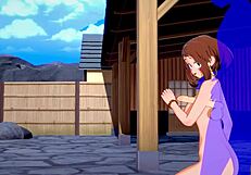 My Hero Academia Hentai - Uraraka's Armpitjob And Blowjob Scene